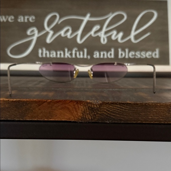 Moschino Purple Gradient Frameless Sunglasses - Picture 2 of 4